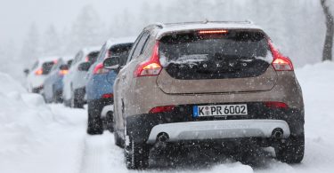 volvo wintertestfahrten 2015 v40 cross country