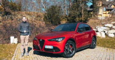 Alfa Romeo Stelvio in Rosso Etna